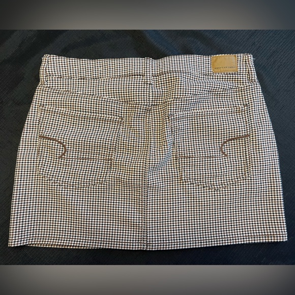 Checkered/Gingham Multicoloured Mini Skirt - Picture 2 of 2